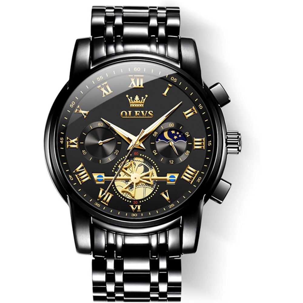 Compass Watch Luxury - Relógio Analógico de Quartzo de Luxo