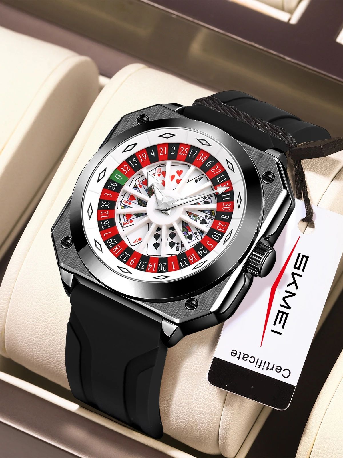 Luxury Watch Name Brands - Relógio Masculino Quadrado da Série Top
