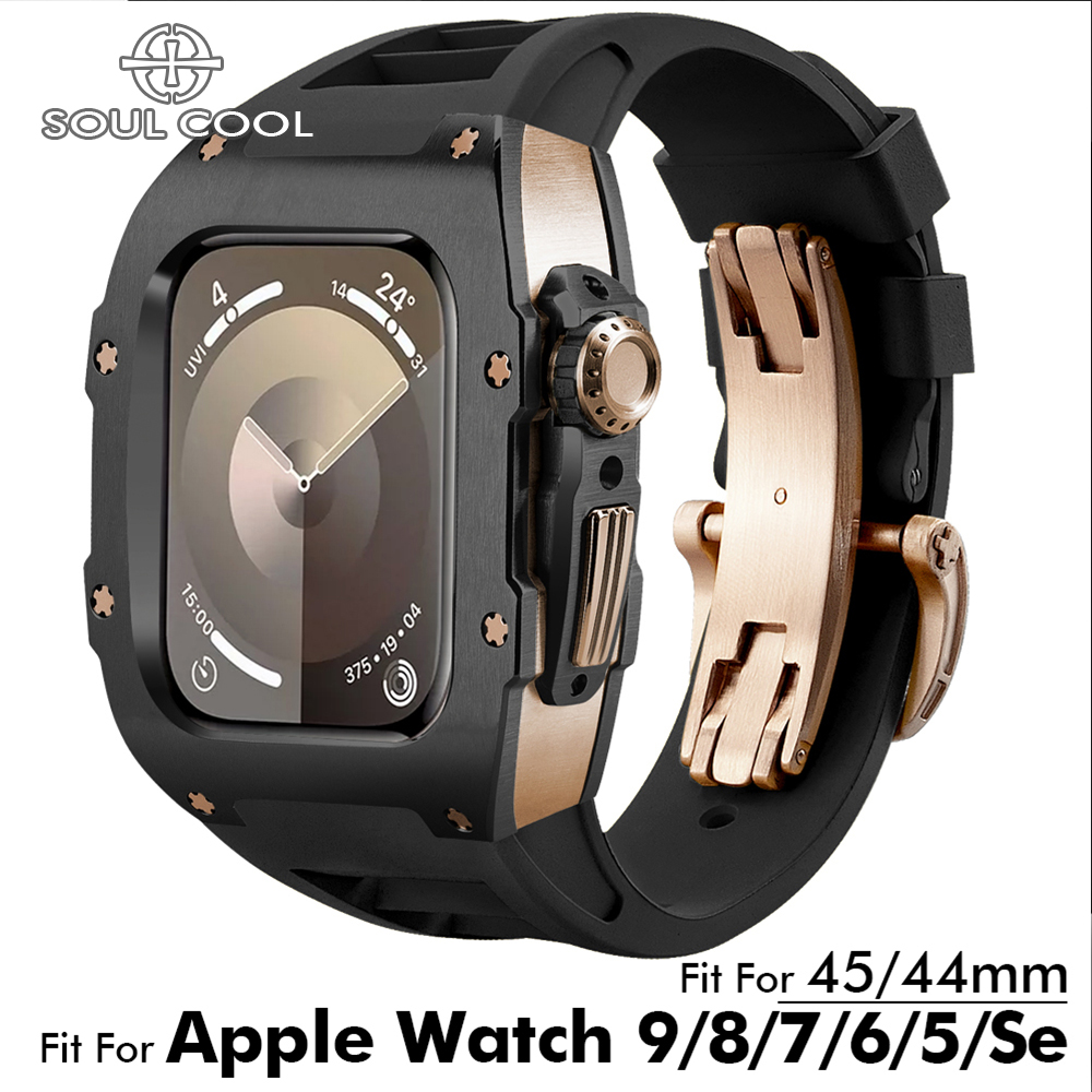 Luxury Watch Apple - Soul legal para apple watch 316l