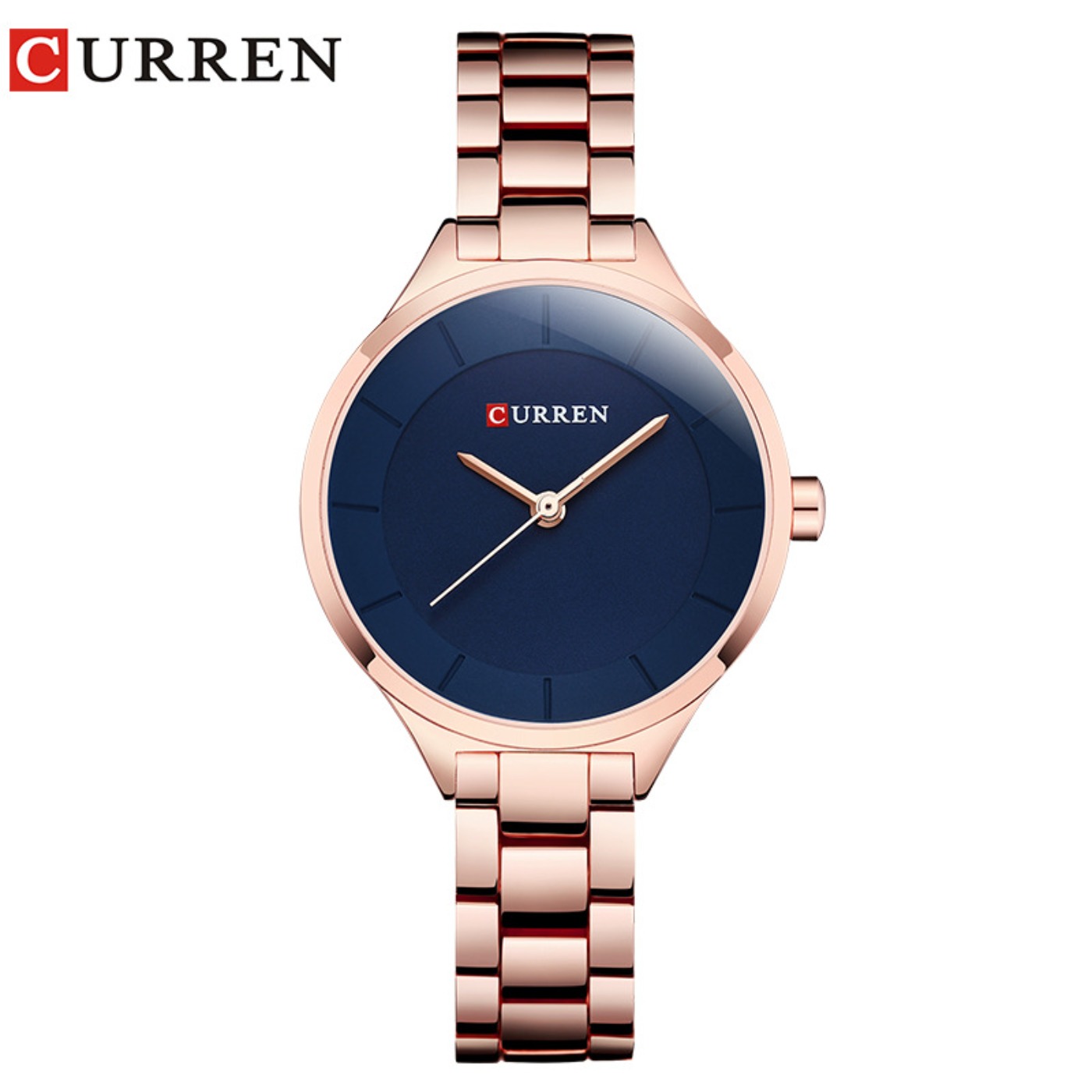 Luxury Watch And Bracelet - Relógio de Pulso Feminino CURREN Novo