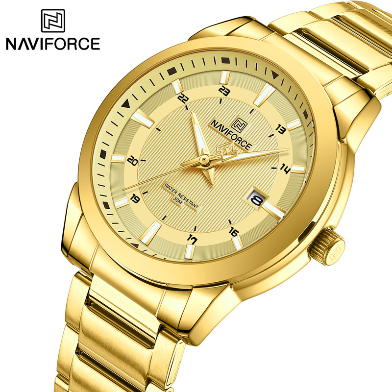 Luxury Watch Magazine - 2024 marca superior naviforce relógios masculinos