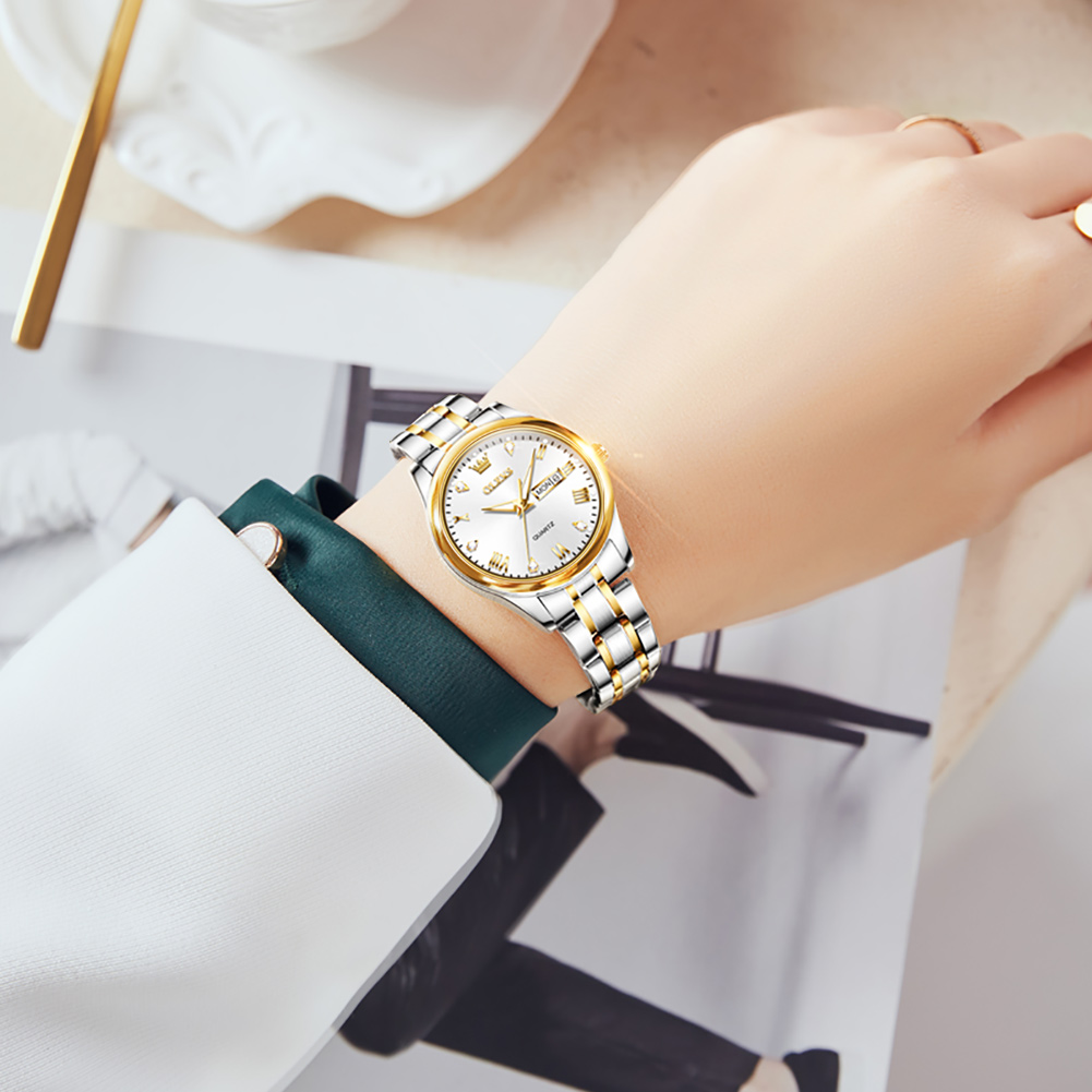 OLEVS-Relógio de Quartzo Imper - Luxury Watch Moon Phase avaliação e preço
