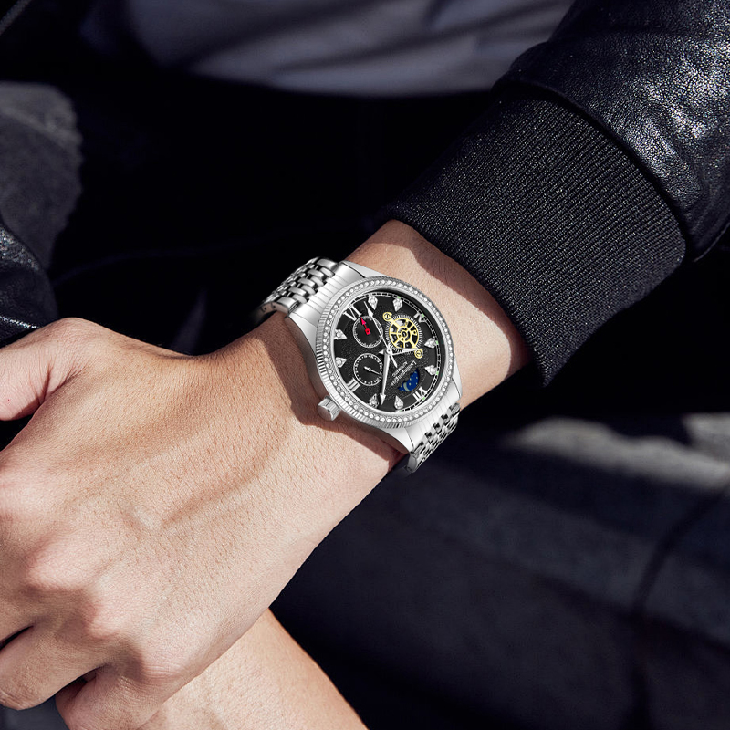 Relógio masculino de negócios  - Luxury Watch Name Brands avaliação e preço