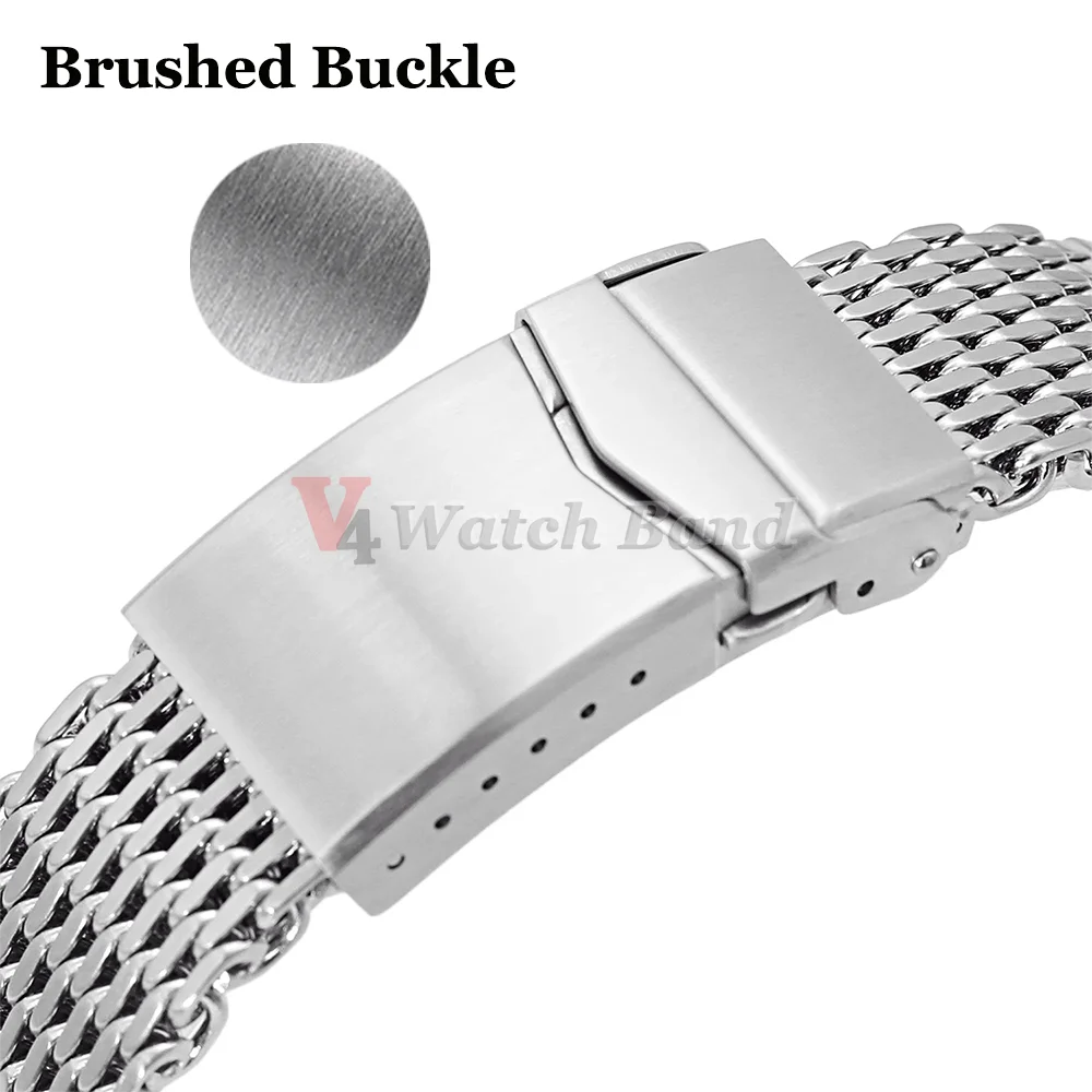 Luxo milanês loop 4.5mm tubarã - Luxury Watch Casio avaliação e preço