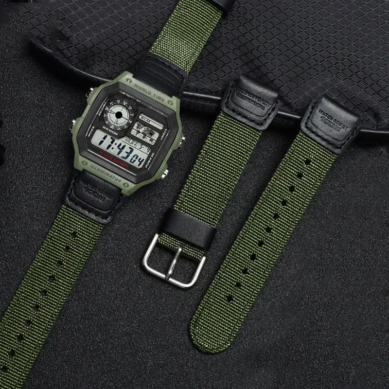 Pulseira de Nylon de 18mm para - Luxury Watch Casio avaliação e preço