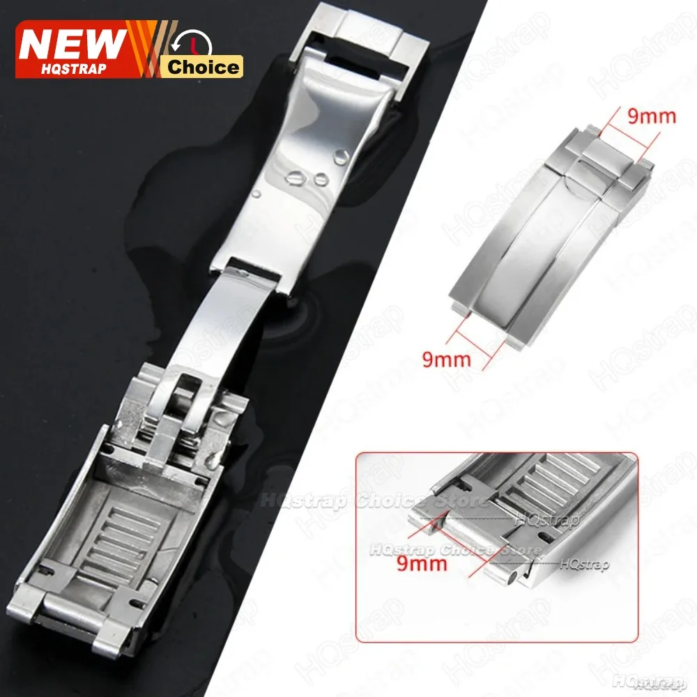Fivela dobrável de 9mm x 9mm p - Luxury Watch Investment avaliação e preço