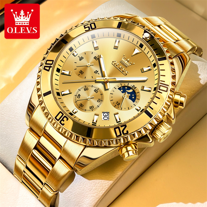 Olevs relógio masculino marca  - Luxury Watch Magazine avaliação e preço
