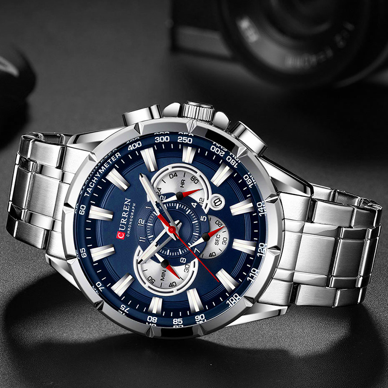 Curren relógio de pulso mascul - Luxury Watch Magazine avaliação e preço