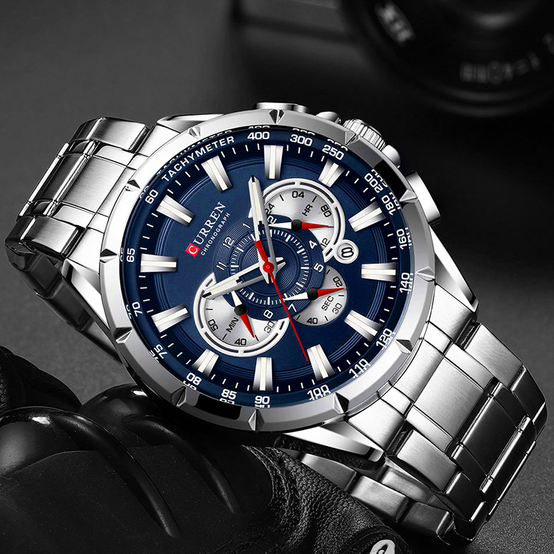 Curren relógio de pulso mascul - Luxury Watch Magazine avaliação e preço