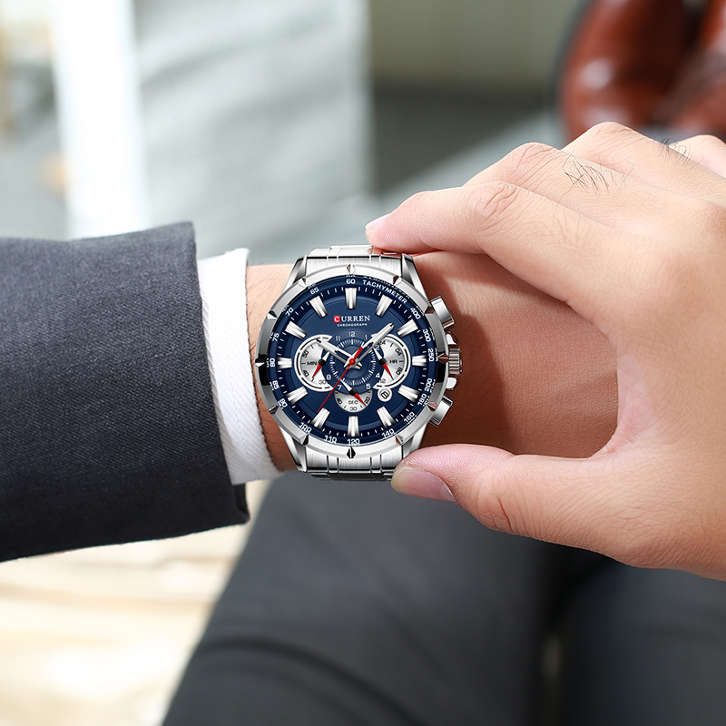 Curren relógio de pulso mascul - Luxury Watch Magazine avaliação e preço