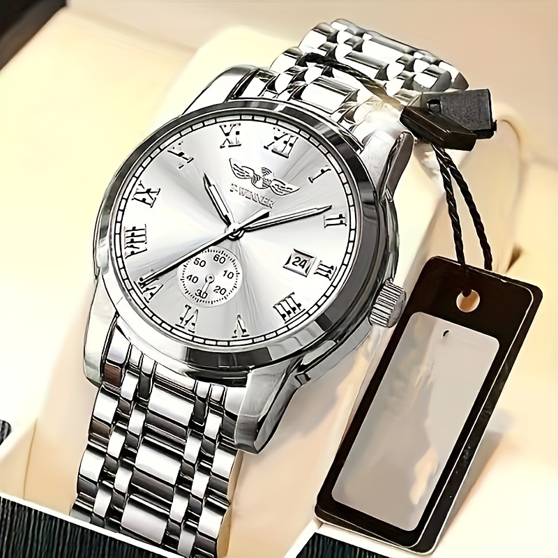 Relógio Mecânico de Alta Quali - Luxury Watch Name Brands avaliação e preço