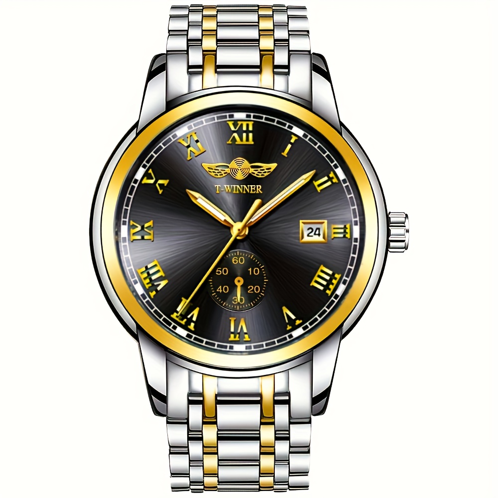 Relógio Mecânico de Alta Quali - Luxury Watch Name Brands avaliação e preço