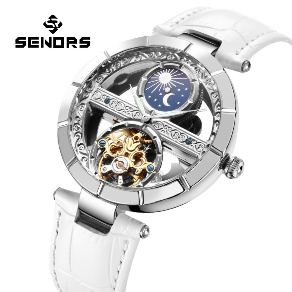 Esqueleto impermeável Tourbill - Luxury Watch Moon Phase avaliação e preço