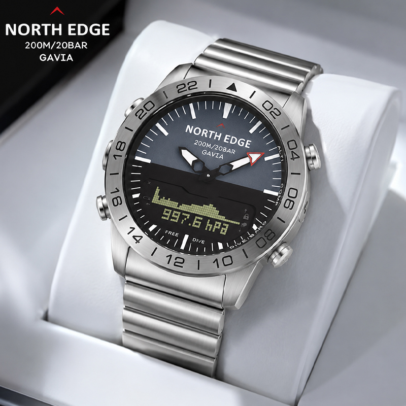 Relógio Digital Esportivo Masc - Compass Watch Luxury avaliação e preço