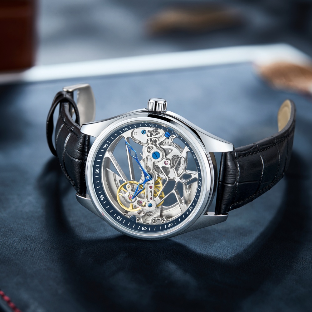 Novo relógio masculino oco dup - Luxury Watch Name Brands avaliação e preço