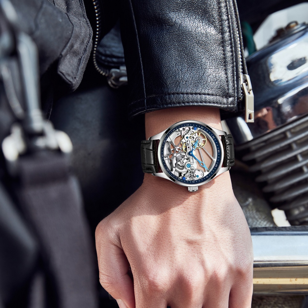 Novo relógio masculino oco dup - Luxury Watch Name Brands avaliação e preço
