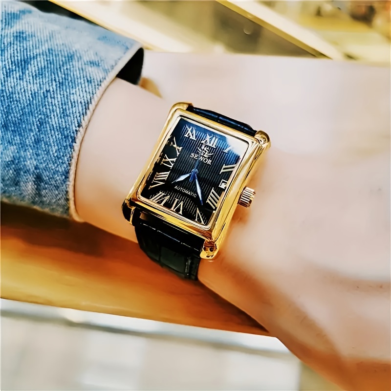 Relógio Quadrado Estilo Punk d - Luxury Watch Name Brands avaliação e preço