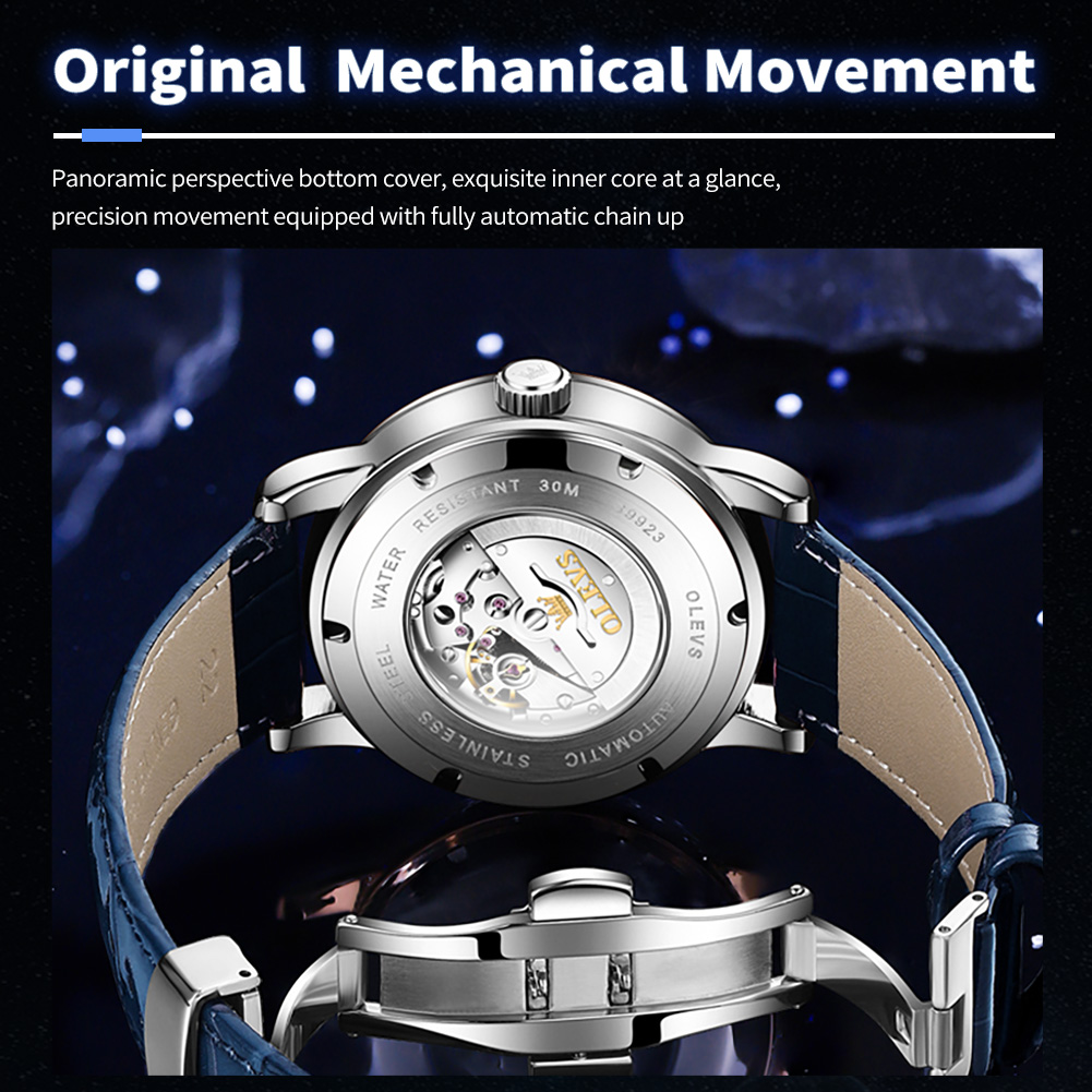 Olevs 9923 céu estrelado relóg - Compass Watch Luxury avaliação e preço
