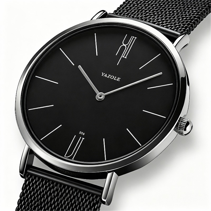 Relógio masculino simples e mo - Luxury Watch Magazine avaliação e preço