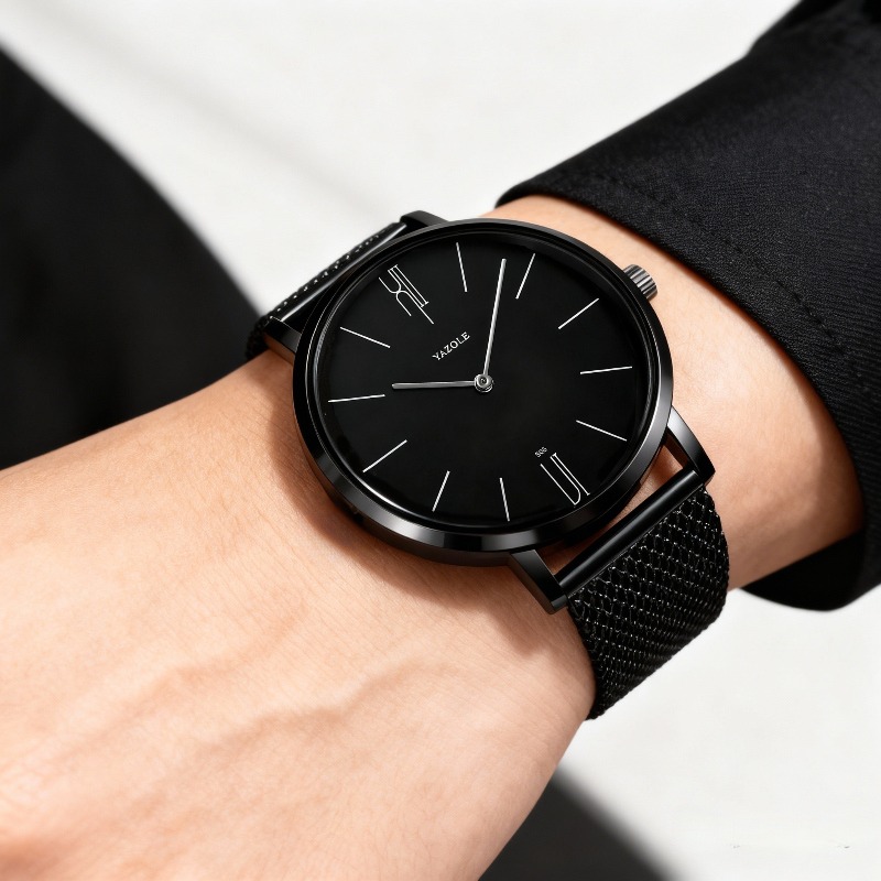 Relógio masculino simples e mo - Luxury Watch Magazine avaliação e preço