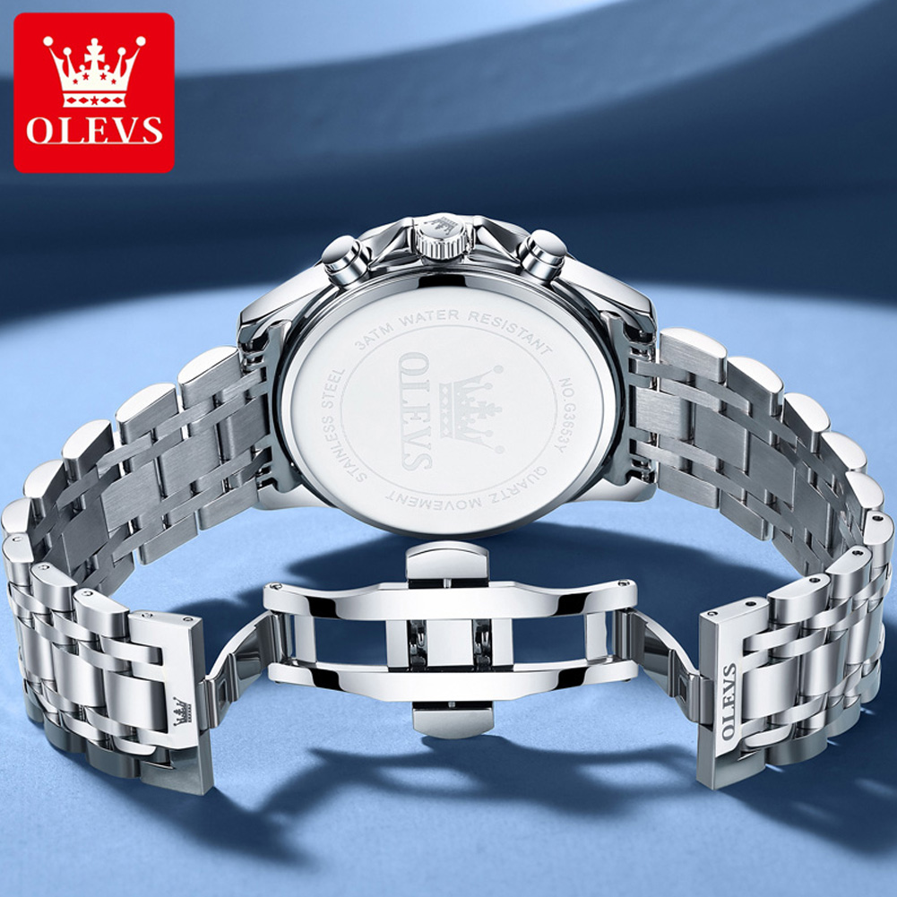 Olevs 3653 marca fase da lua c - Luxury Watch Magazine avaliação e preço