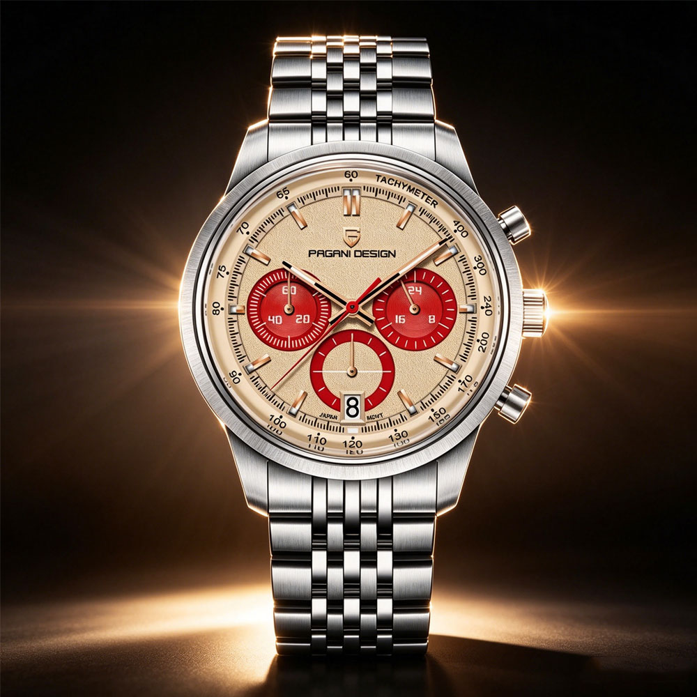 Relógio Masculino de Luxo PAGA - Luxury Watch And Bracelet avaliação e preço
