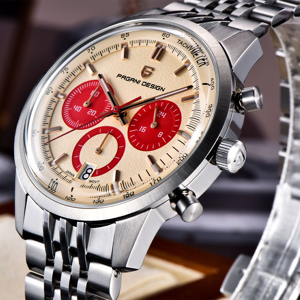 Relógio Masculino de Luxo PAGA - Luxury Watch And Bracelet avaliação e preço