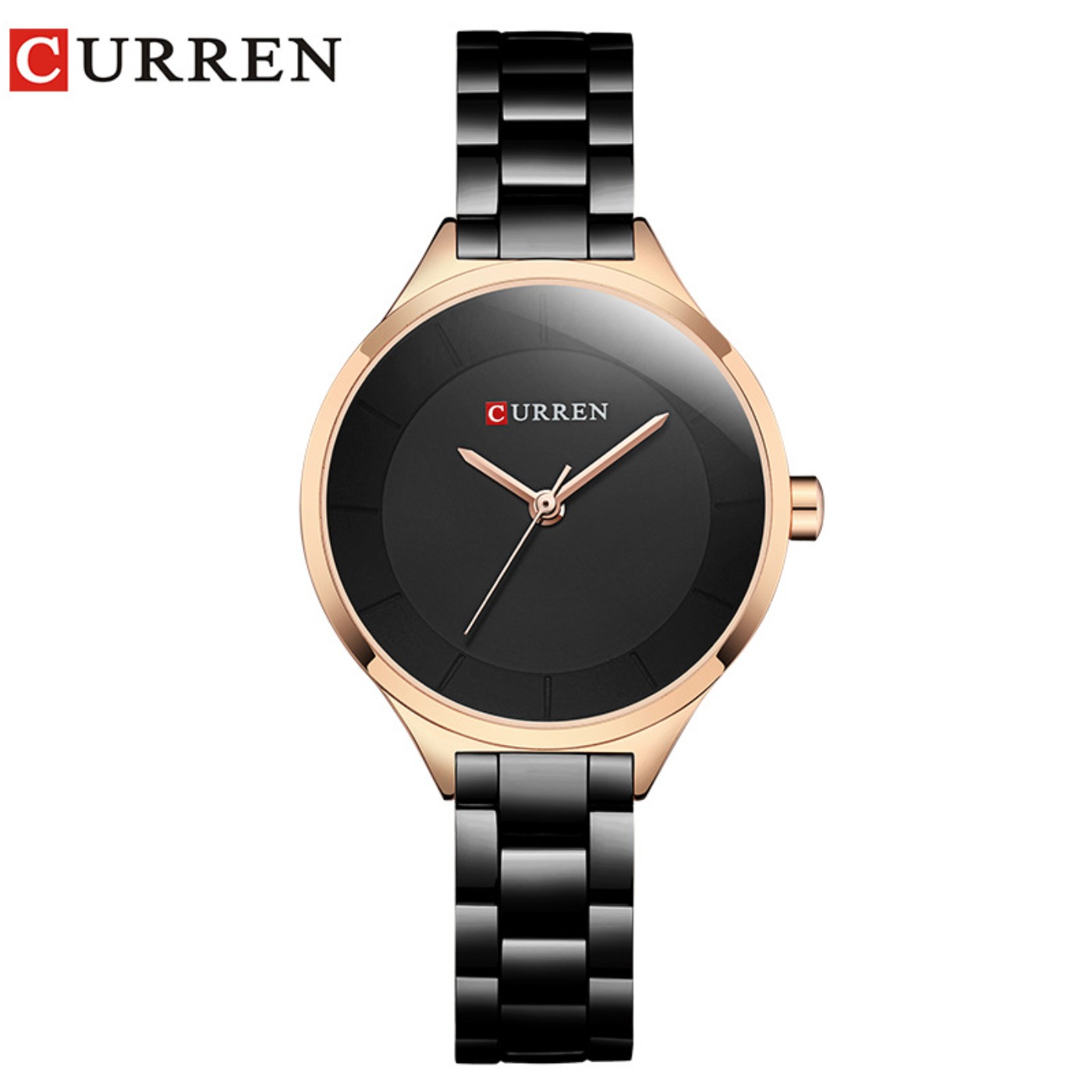 Relógio de Pulso Feminino CURR - Luxury Watch And Bracelet avaliação e preço