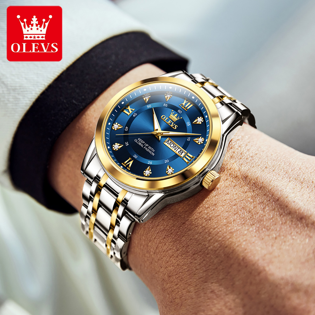 Olevs marca moda relógios masc - Luxury Watch Life avaliação e preço