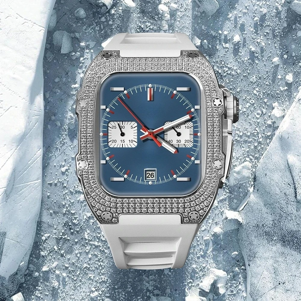 Para apple watch 316l aço inox - Luxury Watch Apple avaliação e preço