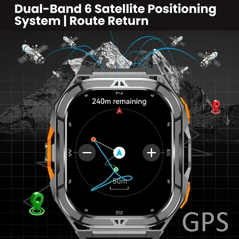 Smartwatch AMOLED de Luxo com  - Compass Watch Luxury avaliação e preço