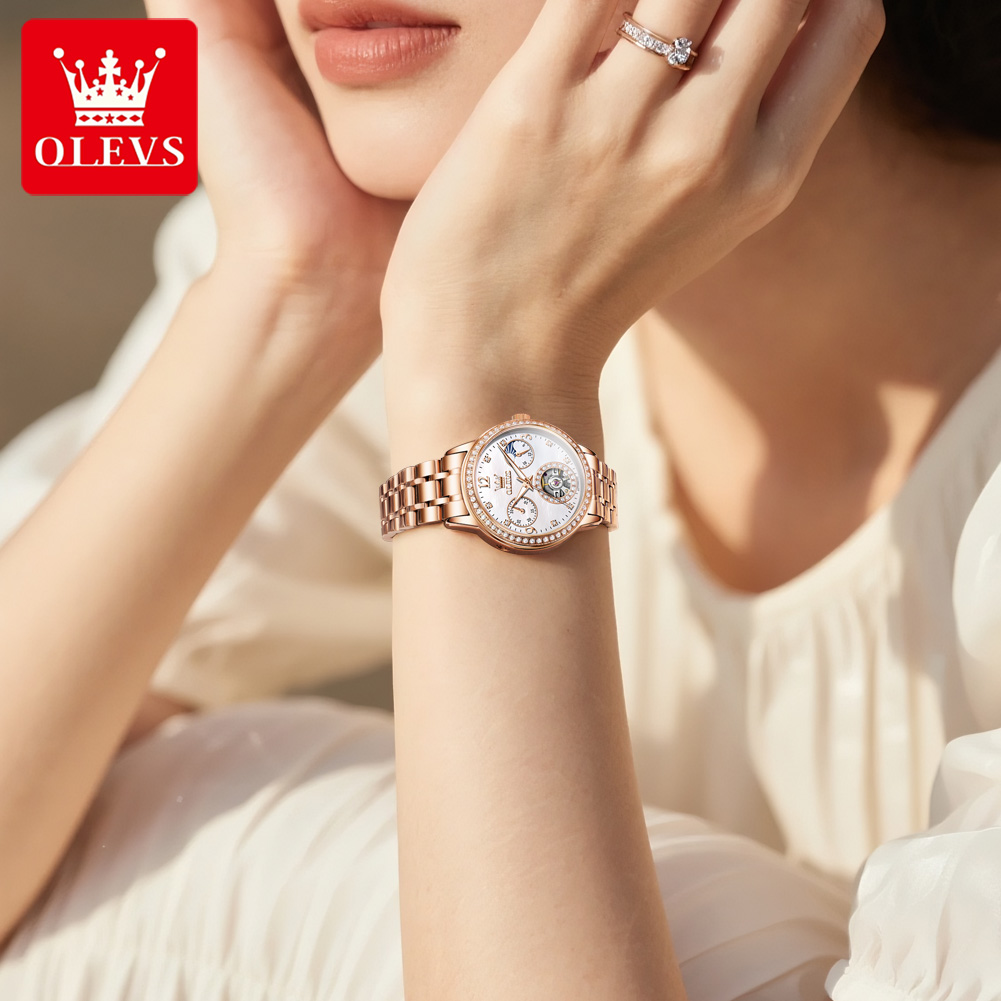 Relógios Femininos OLEVS, Marc - Luxury Watch And Bracelet avaliação e preço