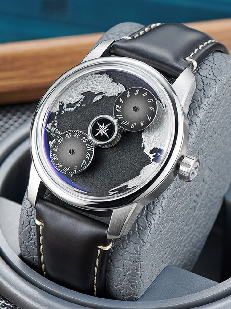 Relógios de Pulso Mecânicos Au - Compass Watch Luxury avaliação e preço