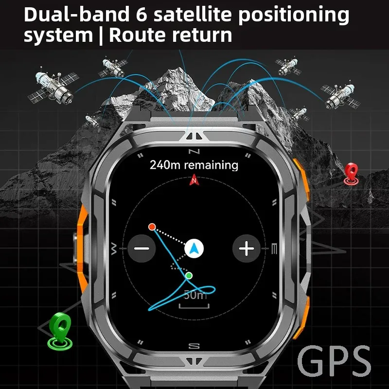 Smartwatch de Luxo AMOLED com  - Compass Watch Luxury avaliação e preço