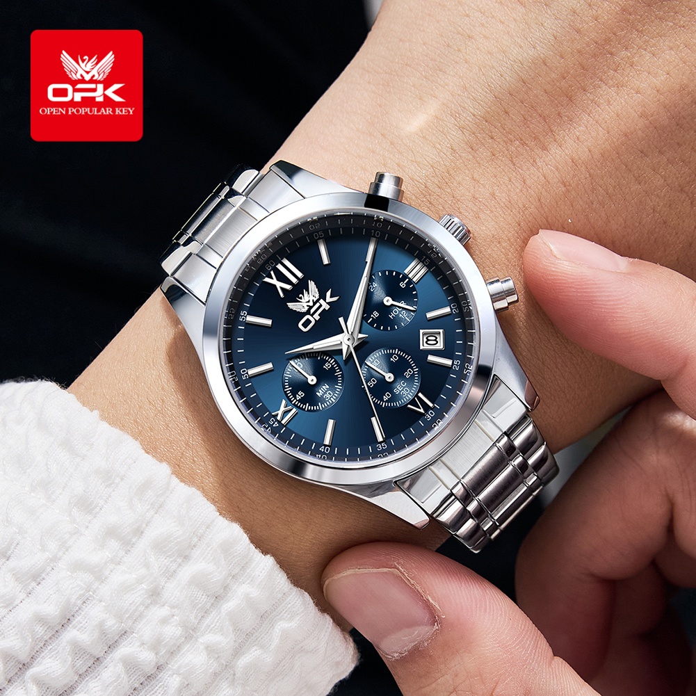OPK 6052 Relógio Masculino Dat - Luxury Watch Life avaliação e preço
