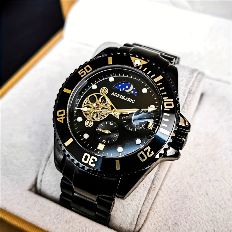 Relógio mecânico automático de - Luxury Watch Name Brands avaliação e preço