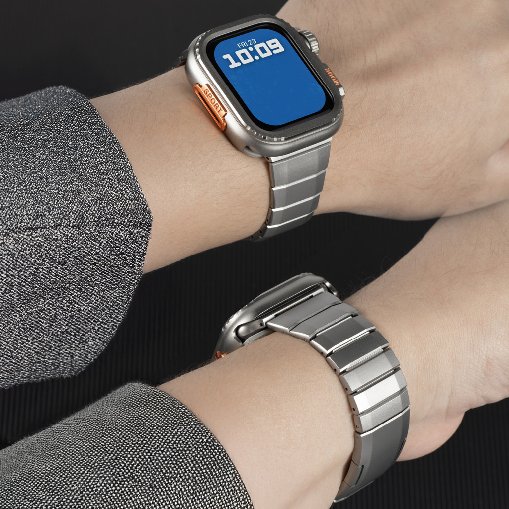 Caixa de aço inoxidável luxuos - Luxury Watch Apple avaliação e preço